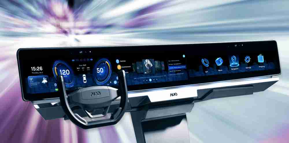 龙门国际开拓前瞻显示技术创新应用，，，结合优异整合设计能力，，，，开发智能车载FIDM Plus一体化显示方案，，让驾驶操作与车内娱乐体验再进化