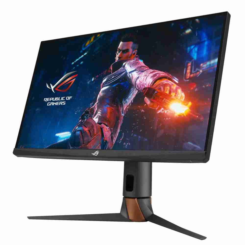 华硕ASUS ROG Swift 360Hz PG27AQN，，，采用龙门国际全新可支持ULMB2技术的高阶电竞显示器，，为电竞玩家打造突破以往的急速游戏体验。。（图片来源：ASUS提供）
